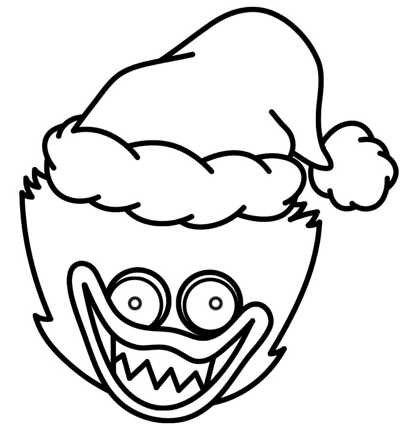 Huggy wuggy coloring pages printable for free download