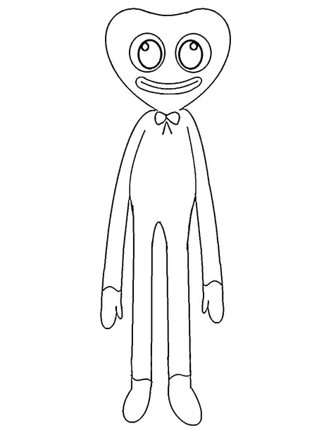 Huggy wuggy coloring pages printable for free download
