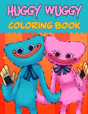 Huggy wuggy coloring book fun coloring pages featuring your favorite characters poppy playtime huggy wuggy kissy missy book for kids boy paperback copper dog books