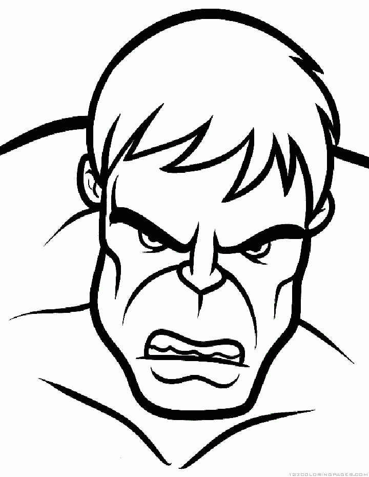 Hulk coloring pages