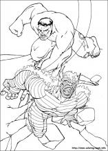Hulk coloring pages on coloring