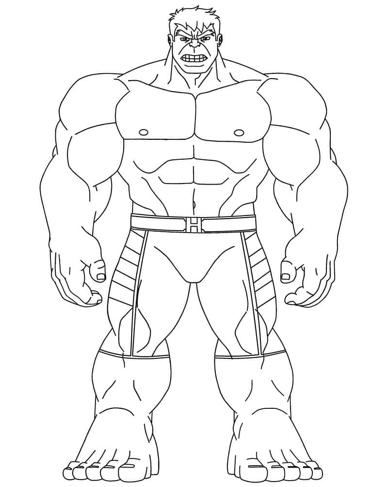 Hulk coloring pages