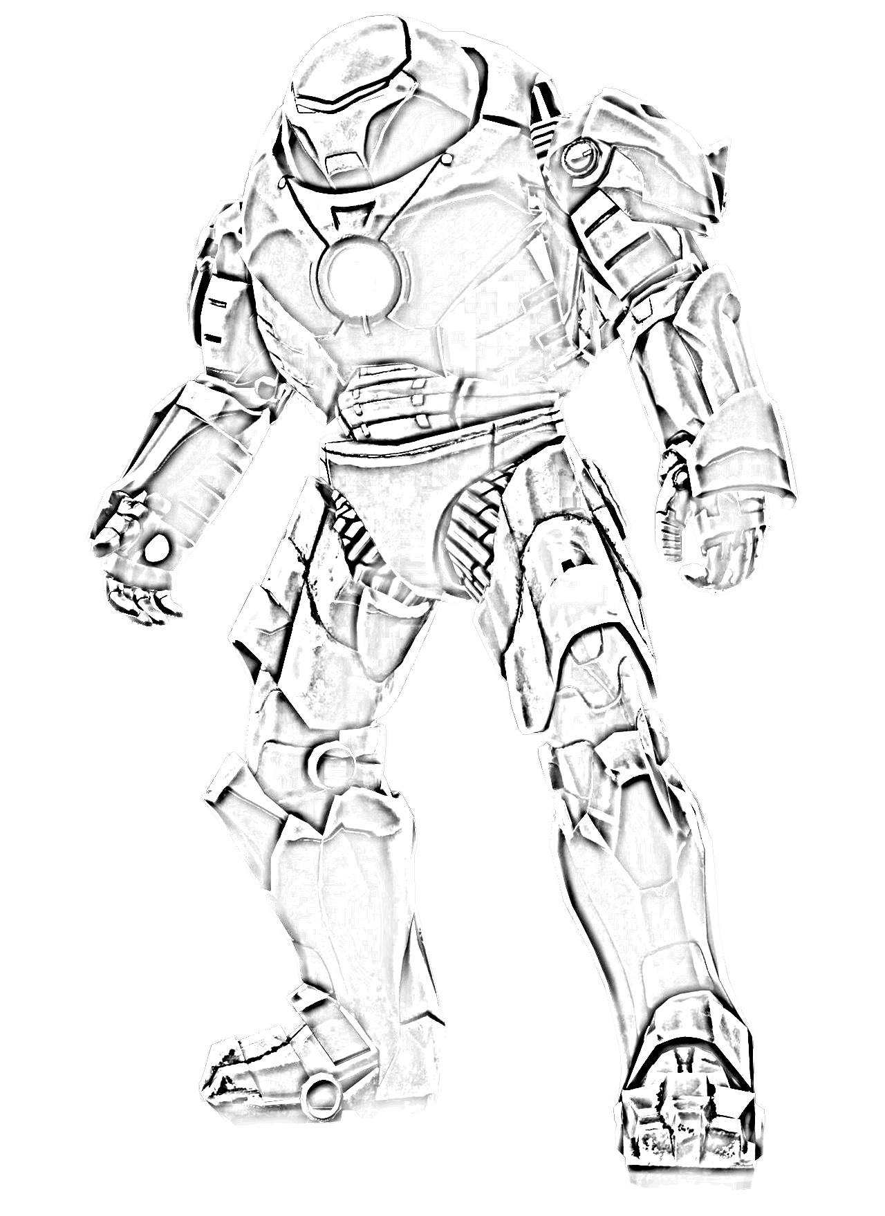 Marvel earth hulkbuster coloring pages by sebastian