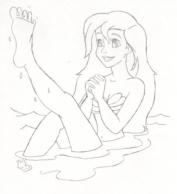 Human ariel by moonlite