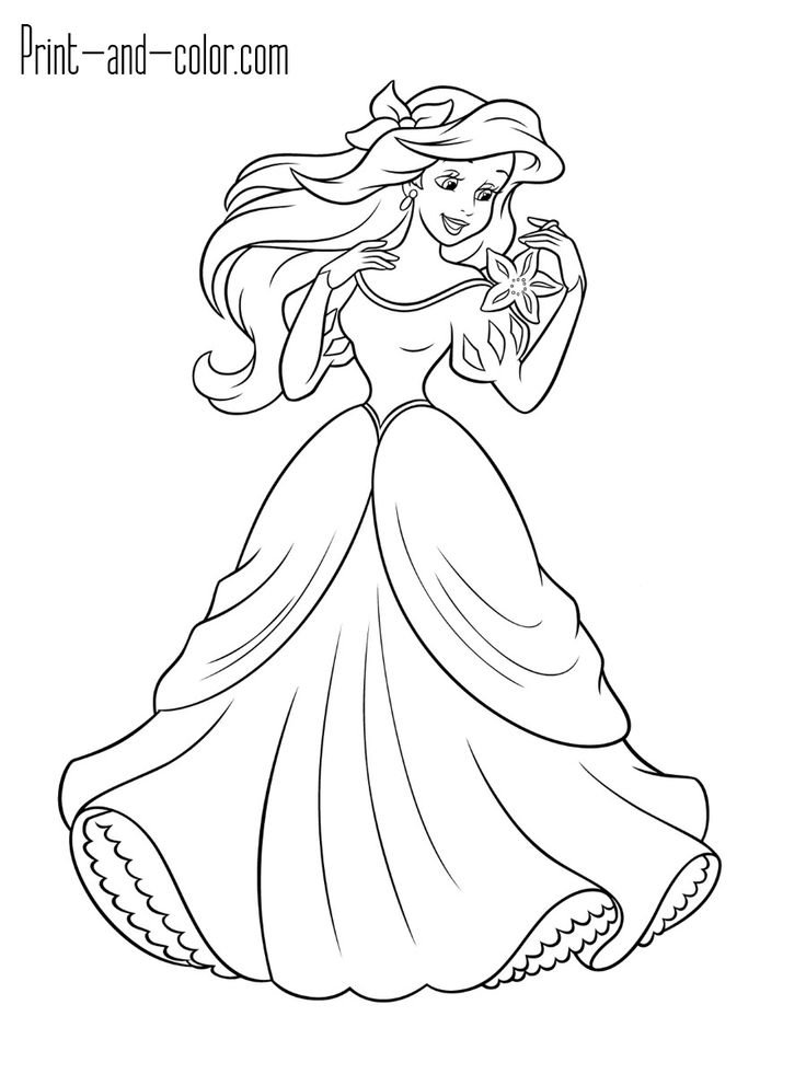The little mermaid coloring pages print and color ariel coloring pages mermaid coloring pages disney coloring pages