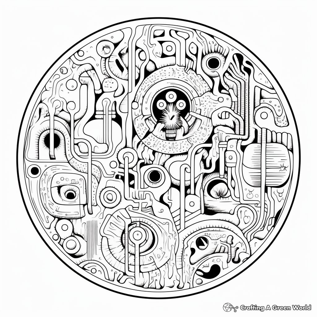 Biology coloring pages