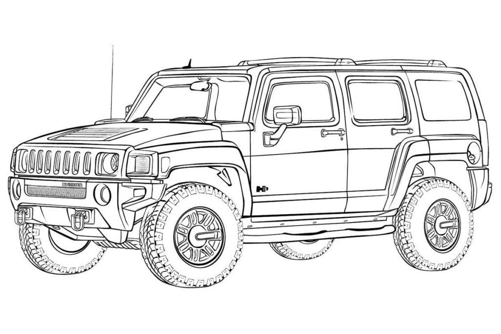Cars coloring pages