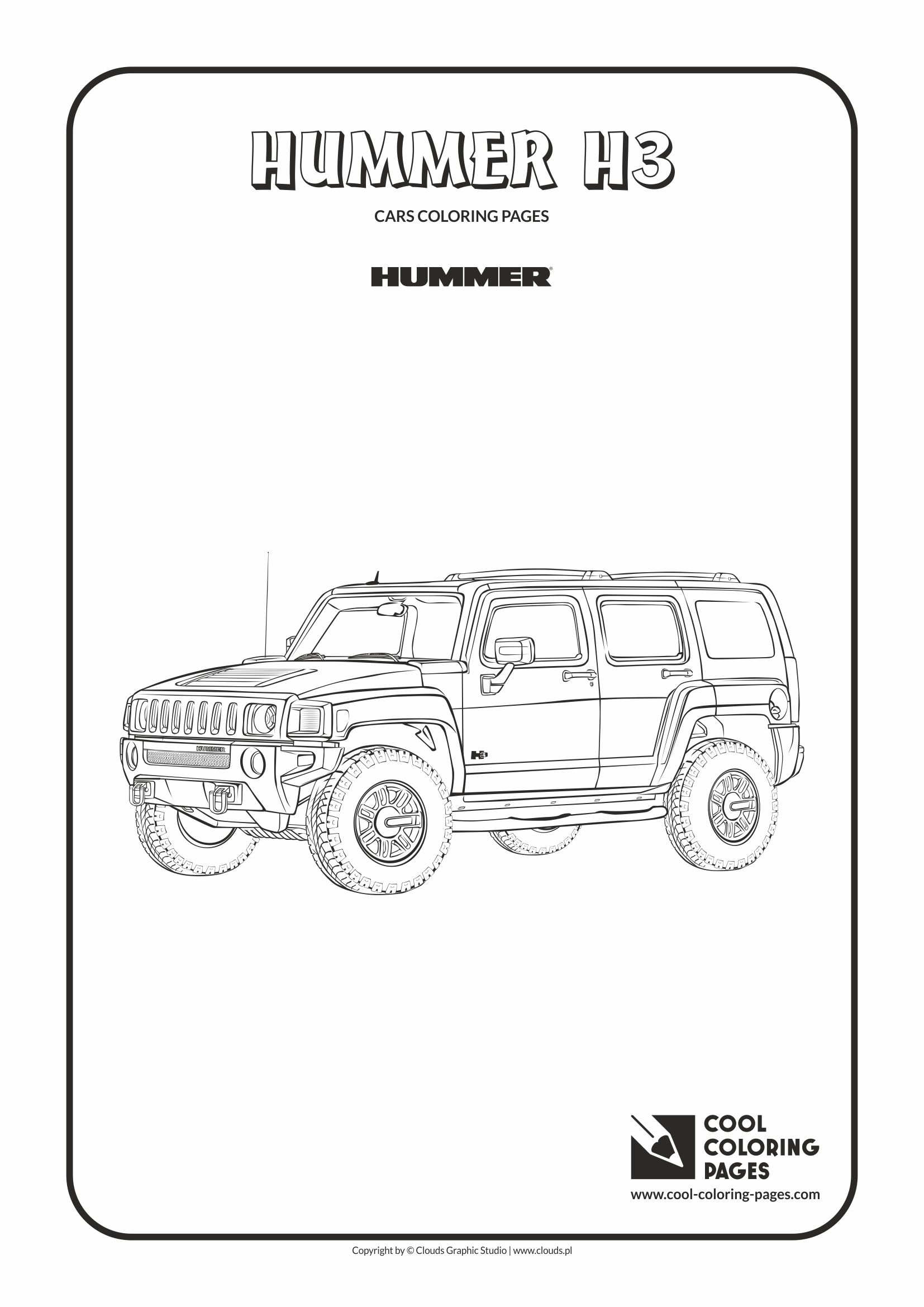 Cool coloring pages hummer h coloring page
