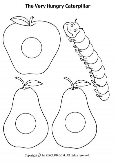 The very hungry caterpillar story patterns