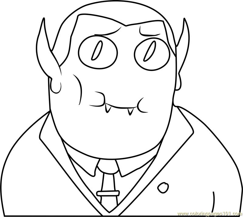Hunson abadeer coloring page for kids