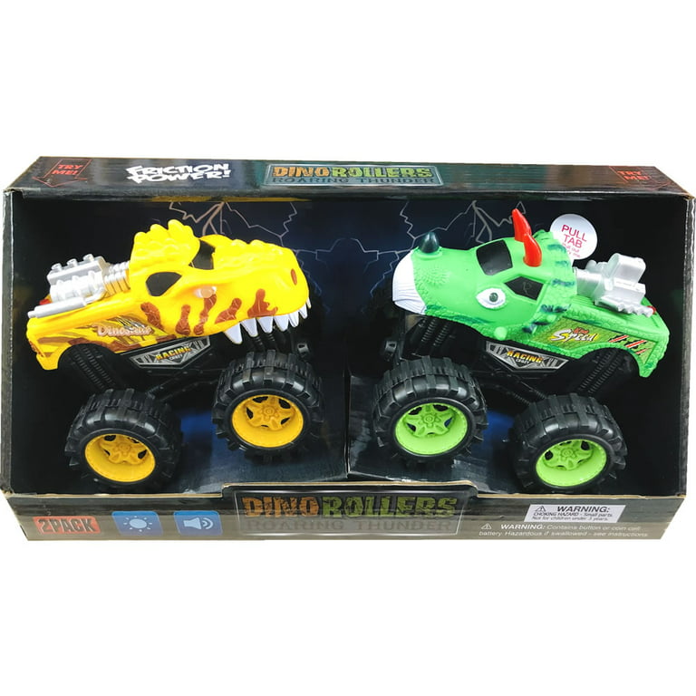 Hunson dino rollers roaring thunder truck color may vary