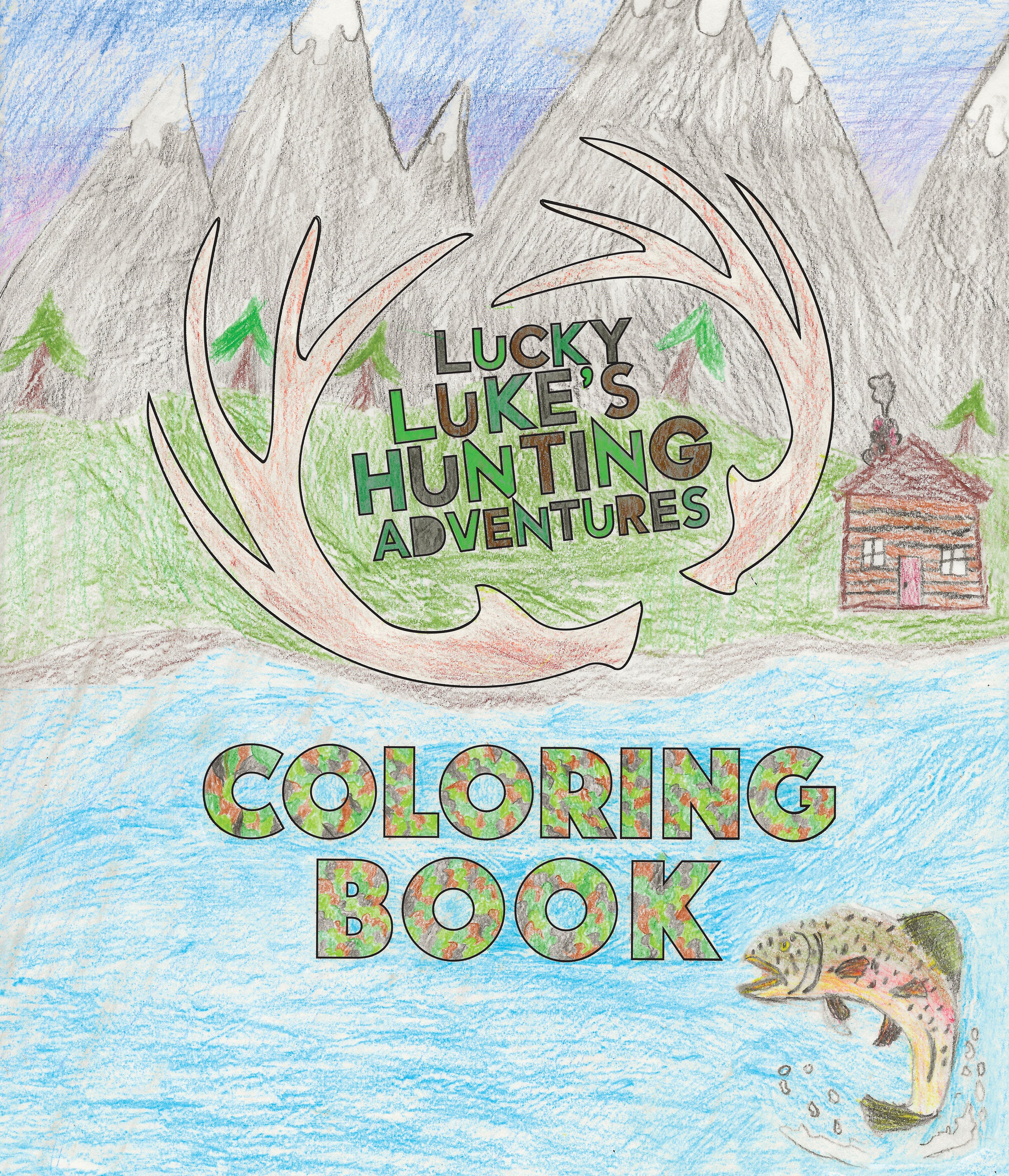 Our super cool coloring book â kevin lovegreen lucky luke books