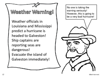 Hurricane and galveston the great storm of tpt