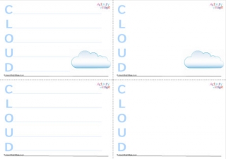 Storm acrostic poem printable