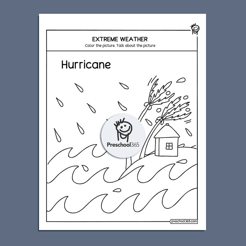 The weather science activity packet pages