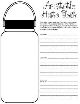 Aristotle histo flask activity by heathers online classroom tpt