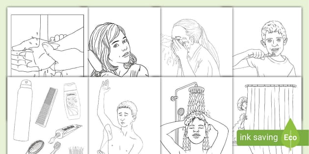 Personal hygiene louring pages