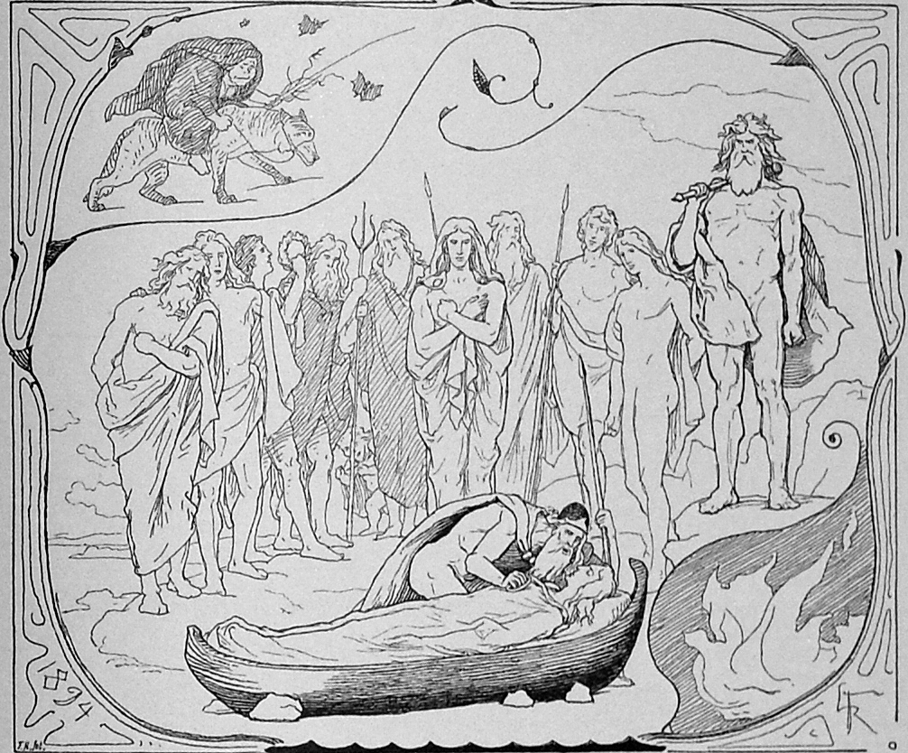 Baldrs funeral