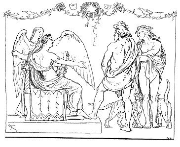 Freia gestures to hyndla by frãlich