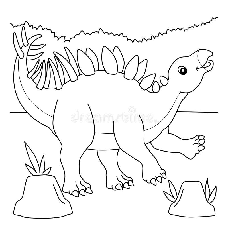 Kentrosaurus silhouette stock illustrations â kentrosaurus silhouette stock illustrations vectors clipart