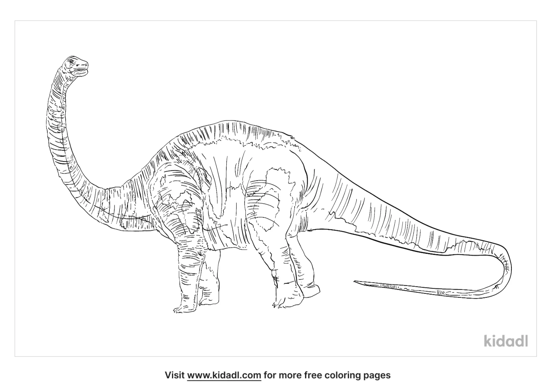 Free hypselosaurus coloring page coloring page printables