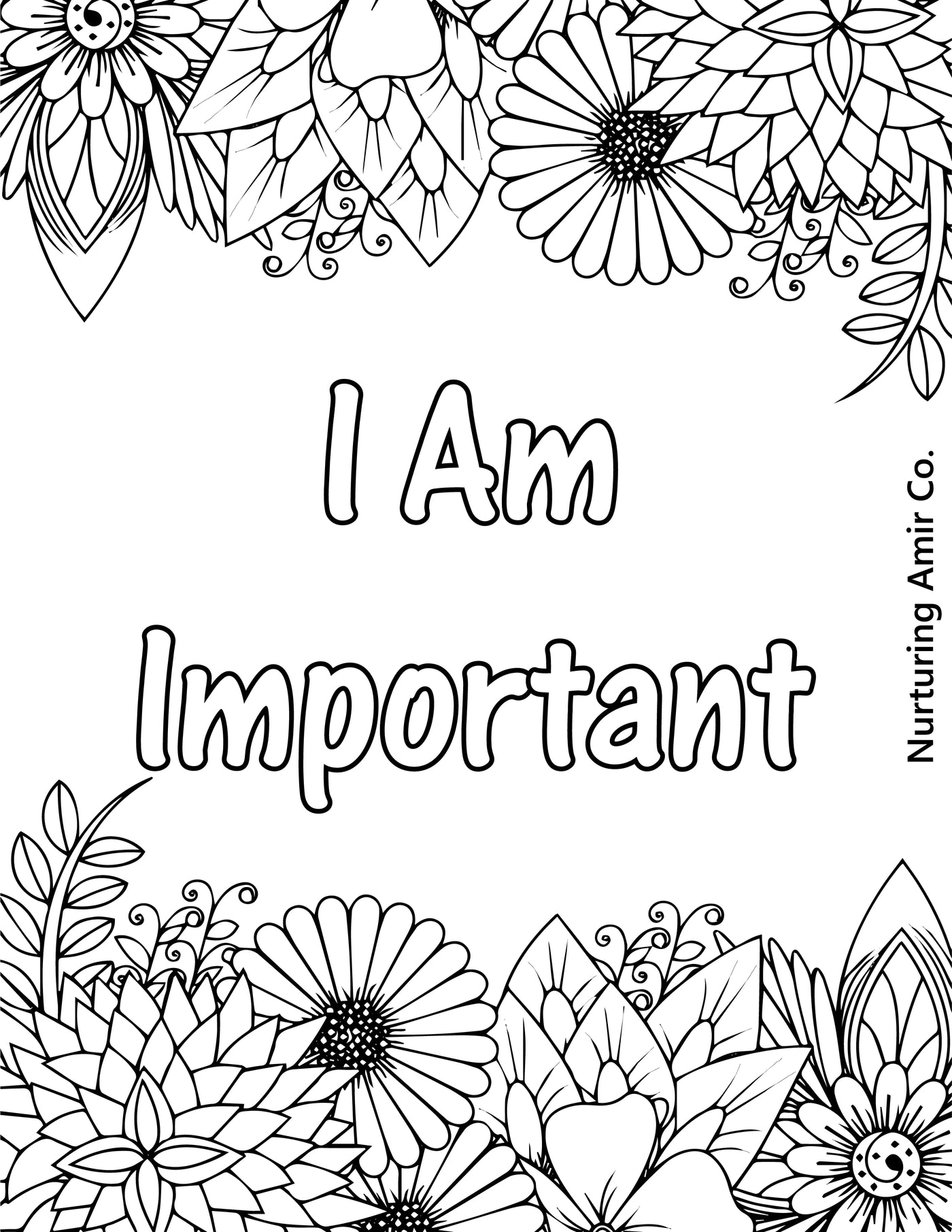Affirmation loring pages â nurturing amir