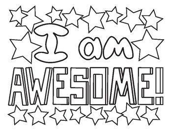 Mindful colouring sheets i am quote coloring pages coloring sheets coloring sheets for kids