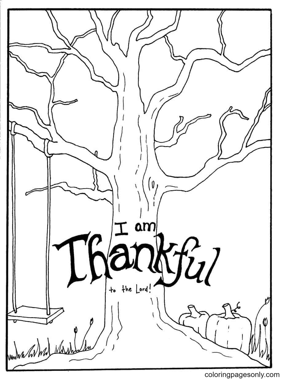 I am thankful for coloring pages printable for free download