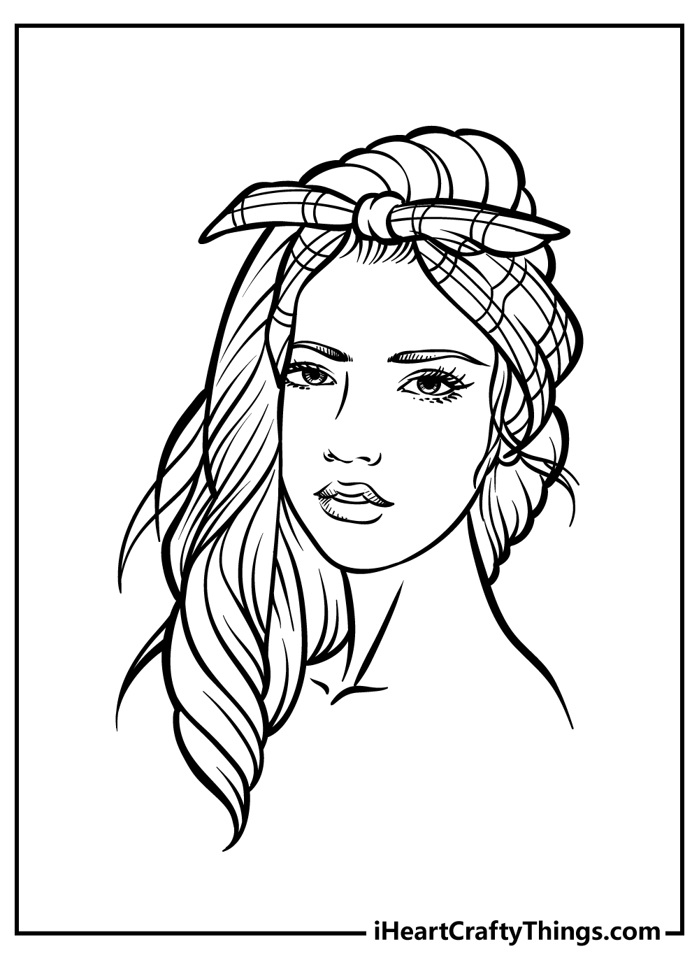 Girly coloring pages free printables