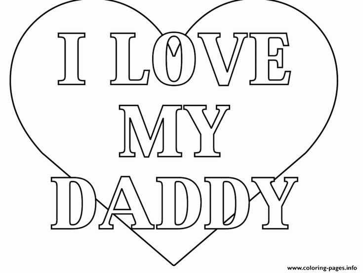 Word i love my dad coloring page printable fathers day coloring page mom coloring pages birthday coloring pages