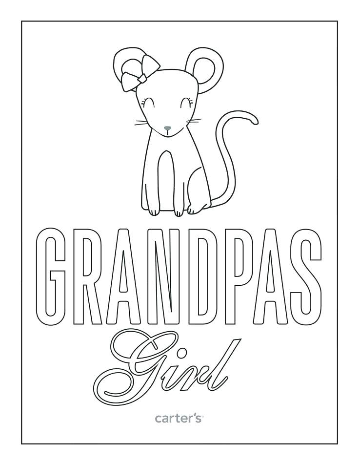 Grandparents day coloring pages