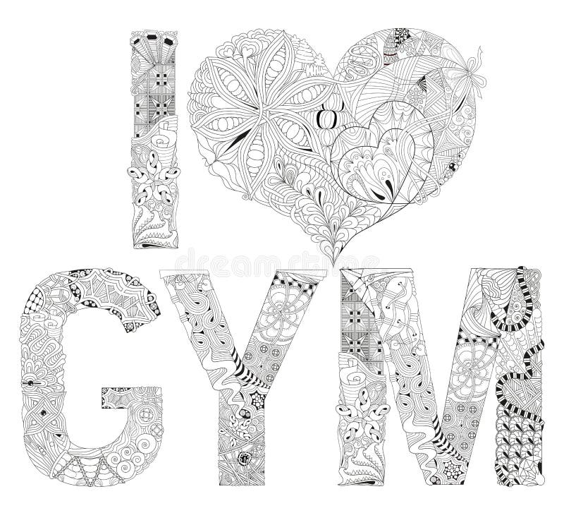 Gymnastics coloring page stock illustrations â gymnastics coloring page stock illustrations vectors clipart