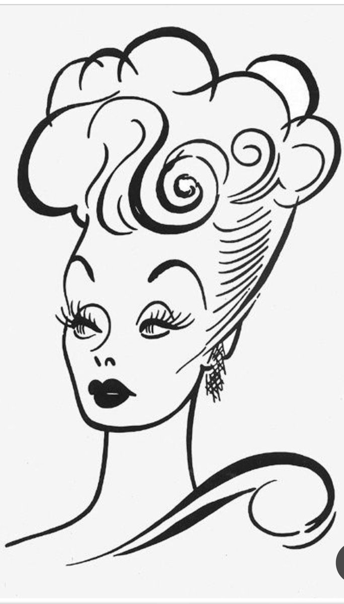 Elizabeth jg on x this water puddle created by my tea kettle reminded me of the lucille ball al hirschfeld caricature she used as a logo for her shows photo taken oct