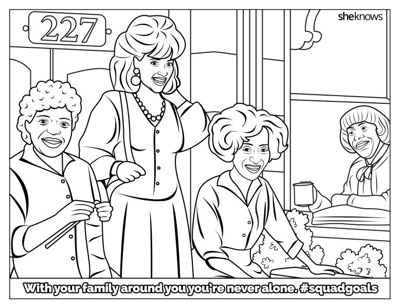 The ultimate squadgoals coloring book â print it color it live it â