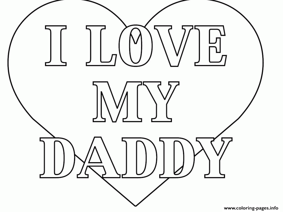 Word i love my dad coloring page printable fathers day coloring page mom coloring pages birthday coloring pages