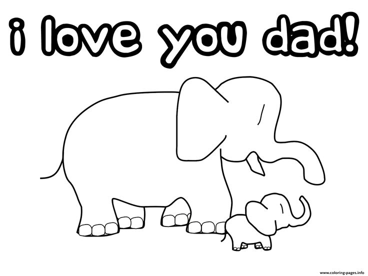 Print i love you dad coloring pages fathers day coloring page love you dad happy birthday coloring pages