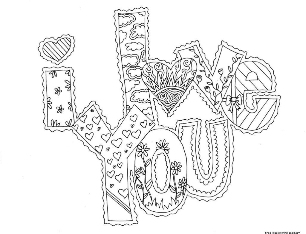 Excellent screen i love you coloring pages strategies the stunning matter regarding sâ valentine coloring pages love coloring pages valentines day coloring page