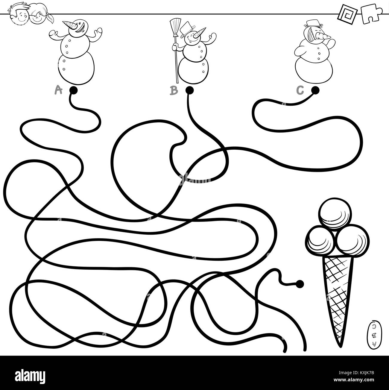 Ice cream maze hi