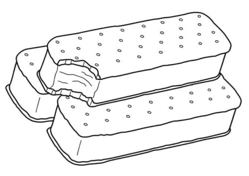 Free ice cream coloring pages printable