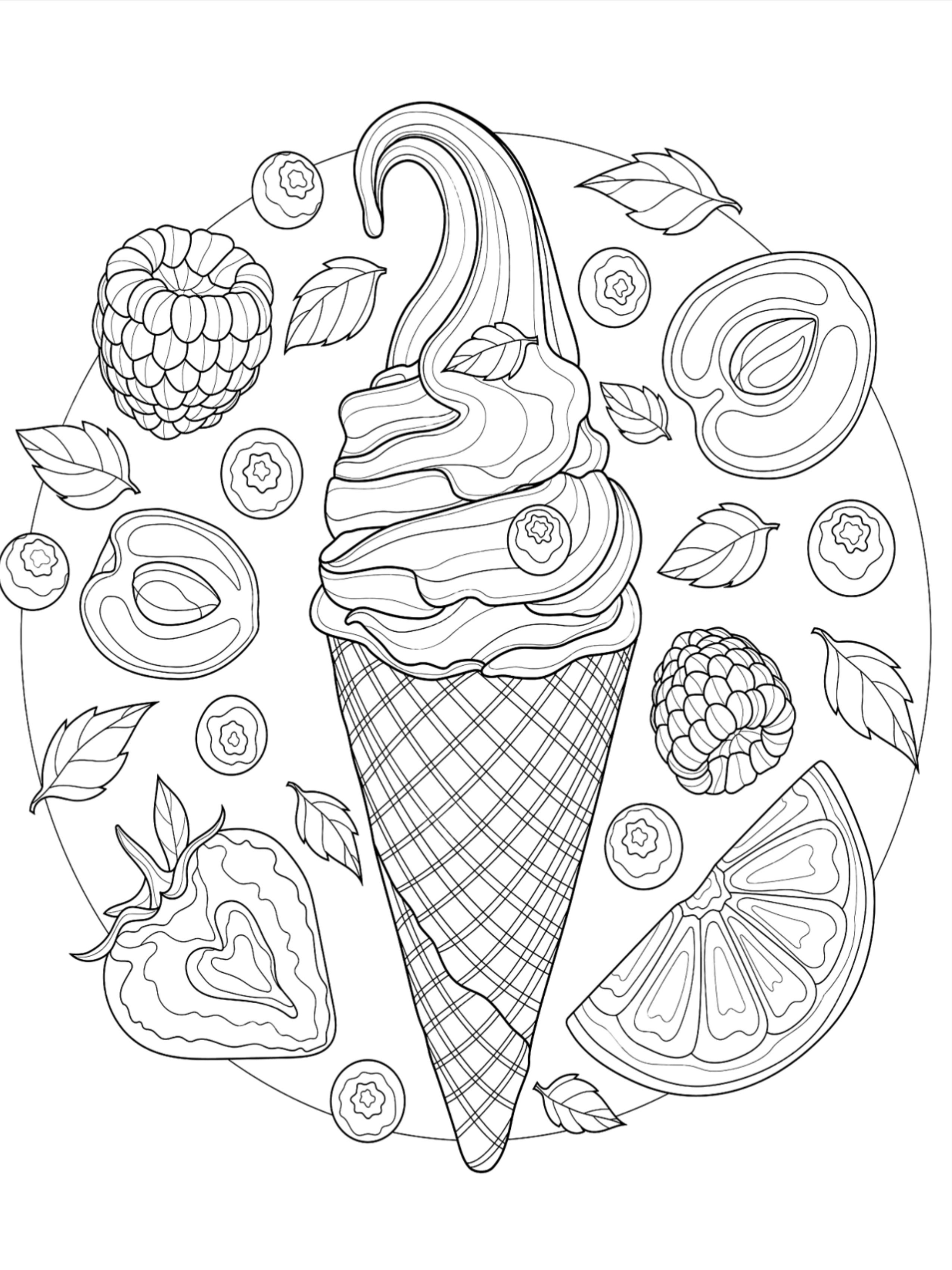 Ice cream coloring pages for kids ice cream coloring pages cute coloring pages coloring pages