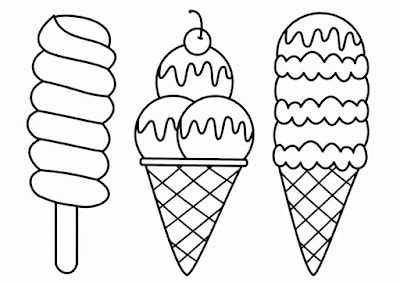 Ice cream coloring pages ice cream coloring pages coloring pages paper wall hanging
