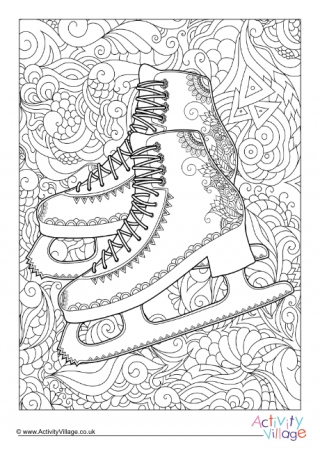 Ice skating