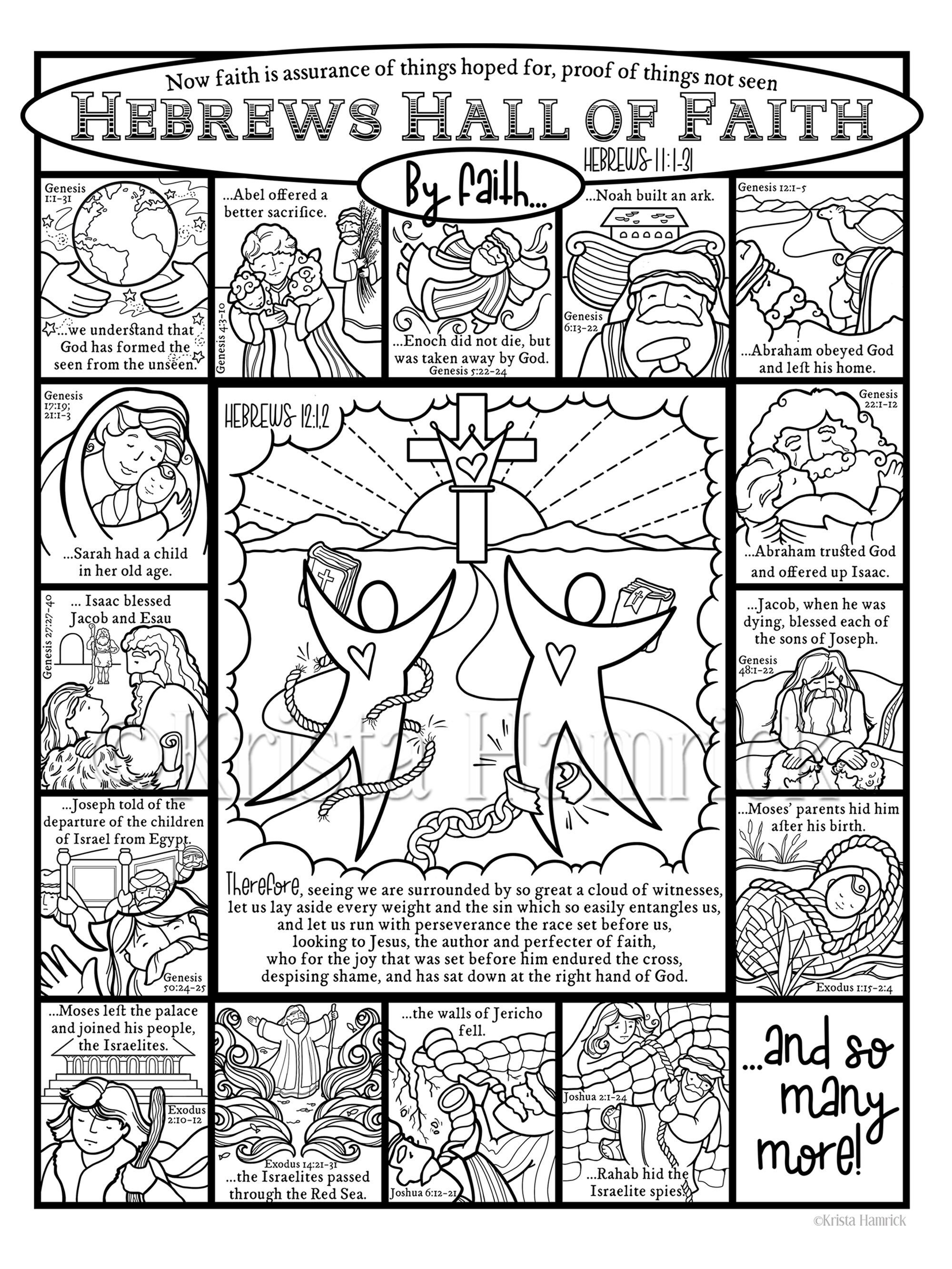 Hebrew coloring page