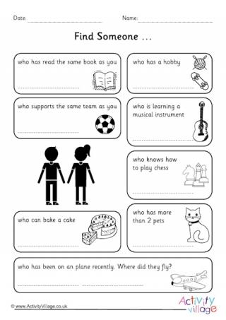 Ice breaker printables