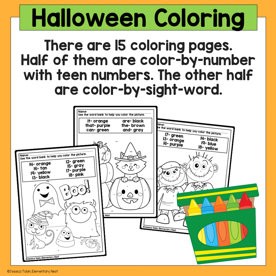 Halloween coloring pages