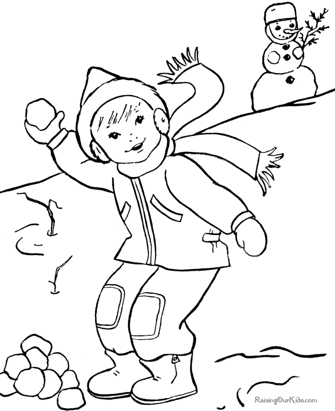 Let the snowball fight begin