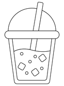 Coffee coloring pages free printable pictures