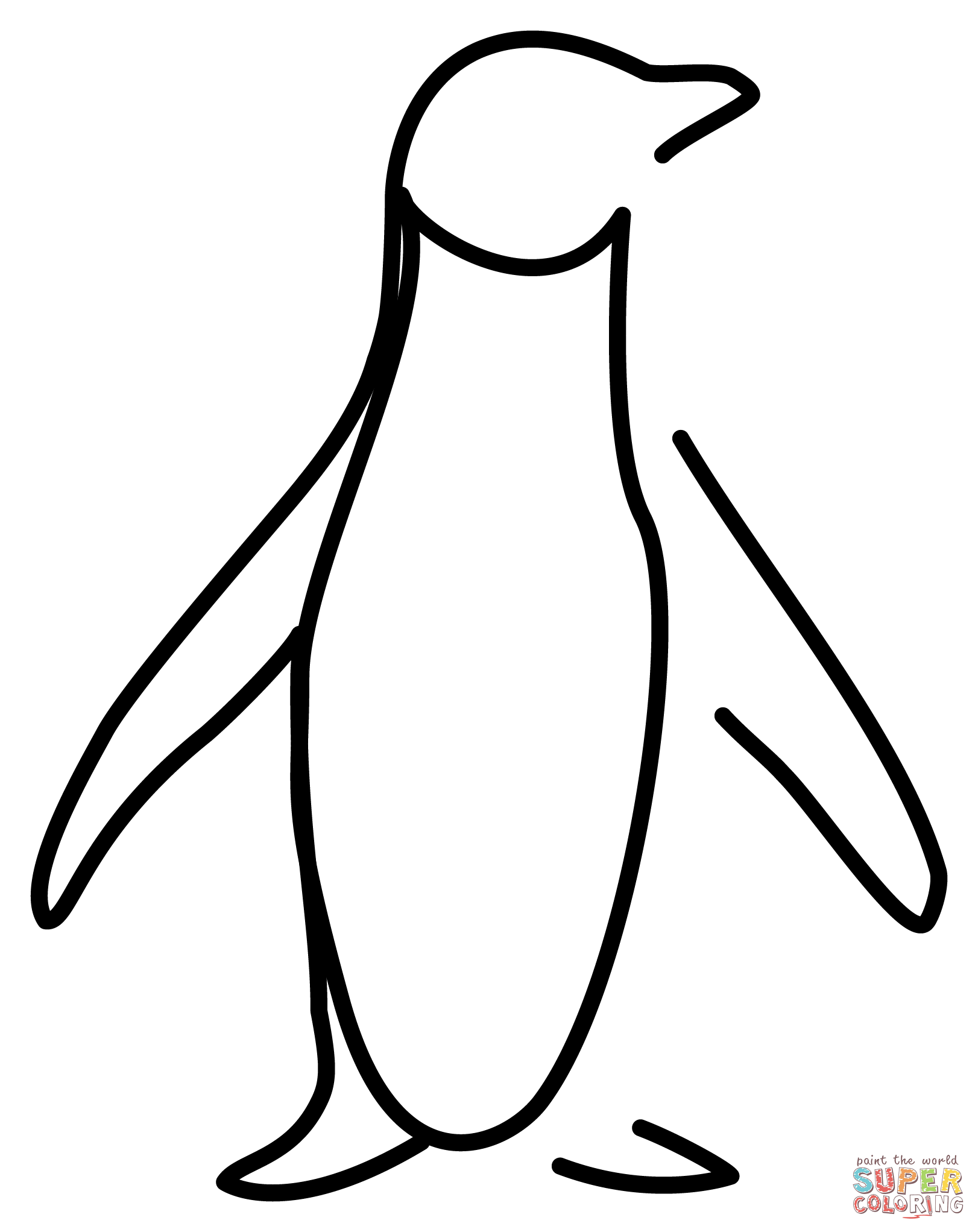 Penguin emoji coloring page free printable coloring pages