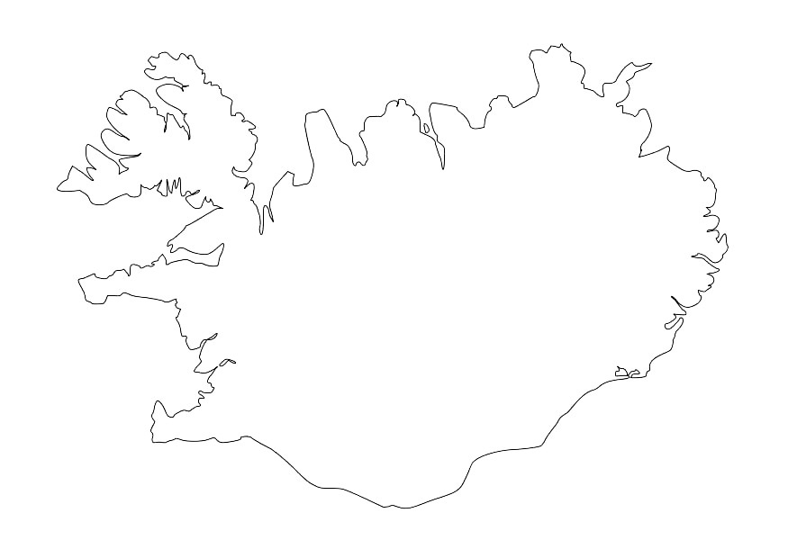 Iceland coloring pages