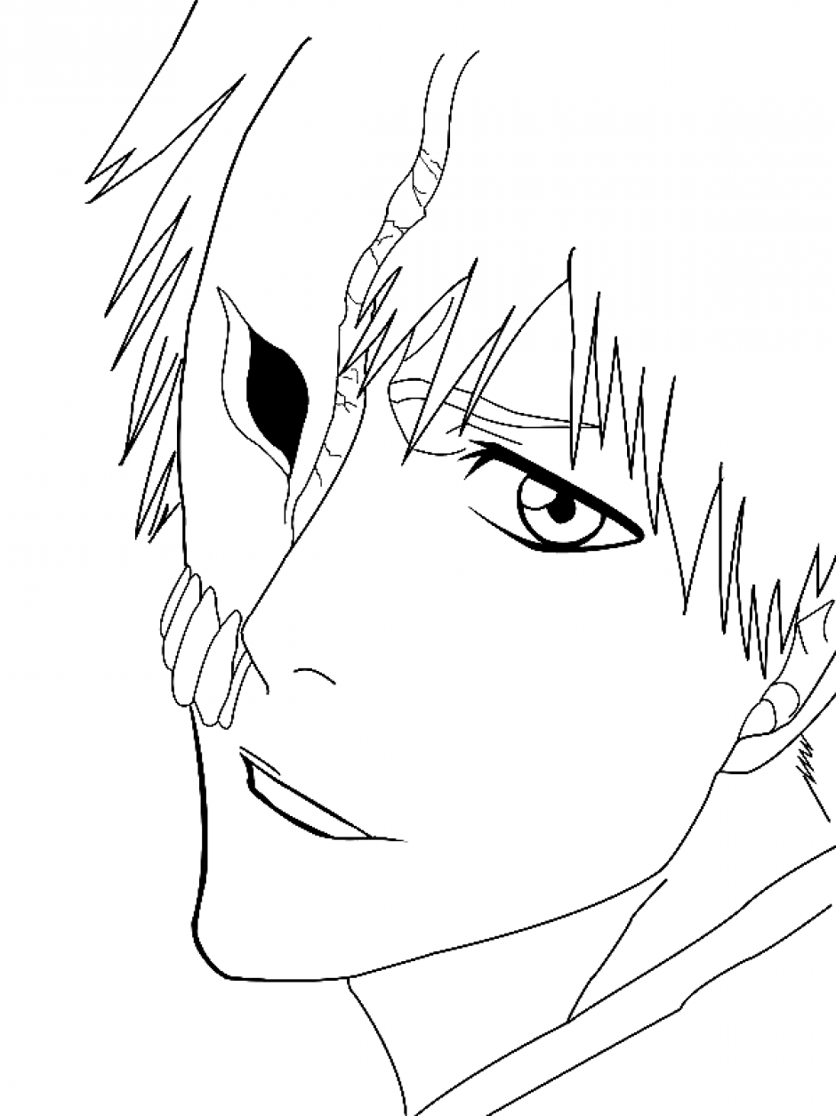 Printable ichigo coloring pages